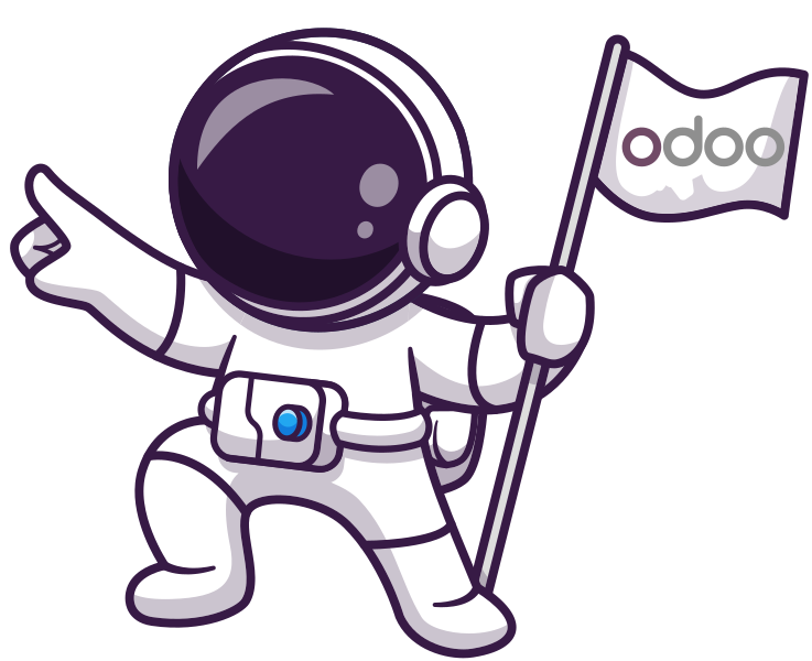 Odoo Stars astronaute